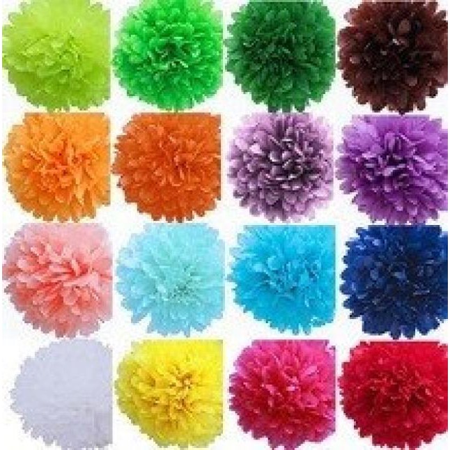 

Pompom kertas 30cm / pompom 30 cm