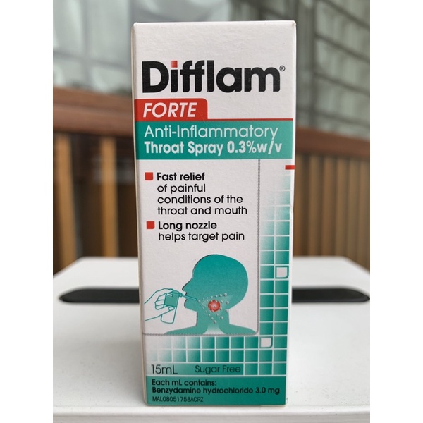 Difflam Forte Anti Inflammatory Throat Spray (Untuk Sakit Tenggorokan)