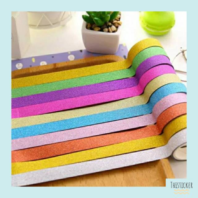 

[Thisticker] Washi Tape Glitter