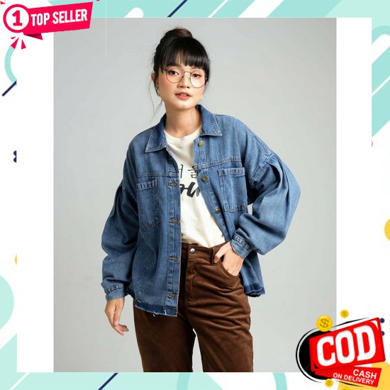 Vr - Jaket Jeans Wanita - Jaket Jeans Wanita Original - Jaket Denim Cewek Original - Jaket Jeans Imp