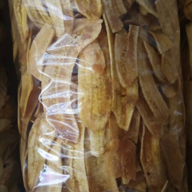 

Keripik pisang gurih 1kg murah