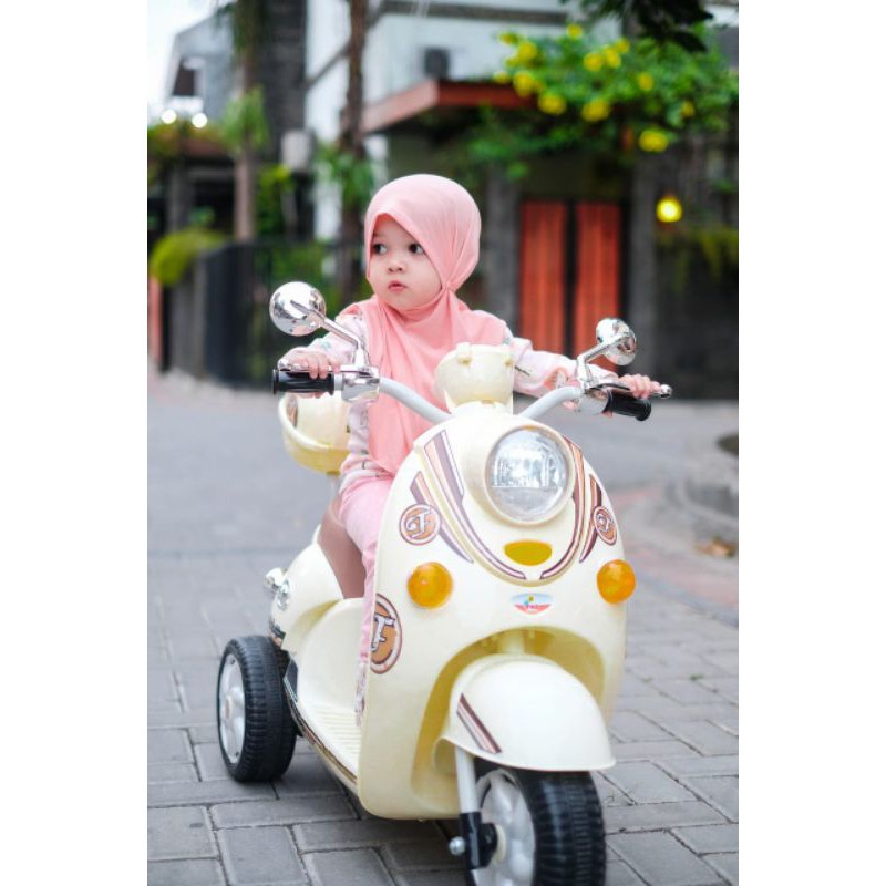 Jilbab Anak Bergo Usia 1-4 th All Size Kerudung Hijab Pakaian Fashion Muslim Anak Bahan Adem