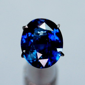 "No Heat" Blue Sapphire - IMT2739