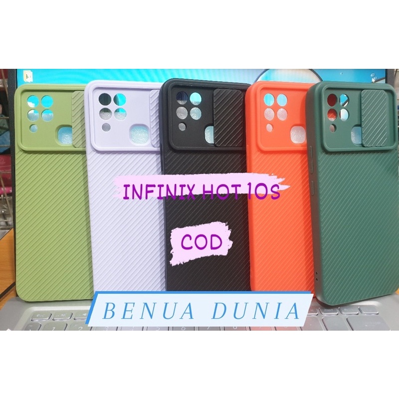 SOFCASE SLIDE KAMERA INFINIX HOT 10S CASE SLIDE INFINIX HOT 10s