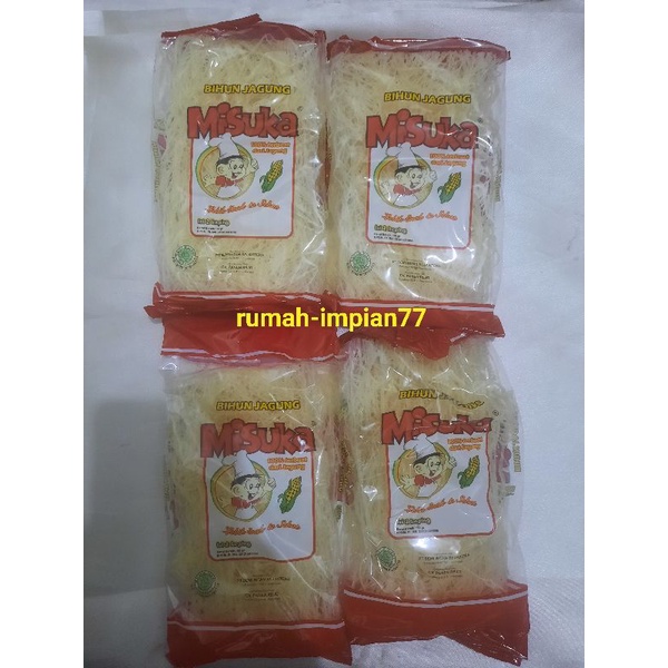 

BIHUN JAGUNG MISUKA 60 GRAM ISI 2 KEPING