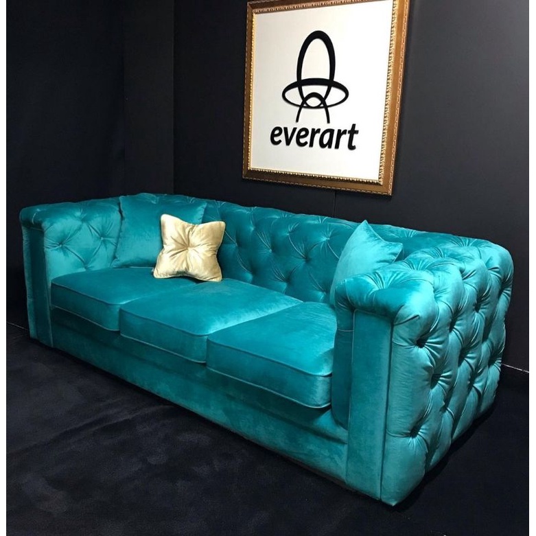 Sofa Tamu Box Chester Sofa , Kursi Ruangan