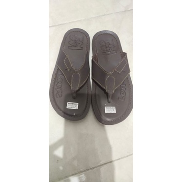 Sandal Kulit Jepit / Slop Levis uk 38-42 (Real Picture)