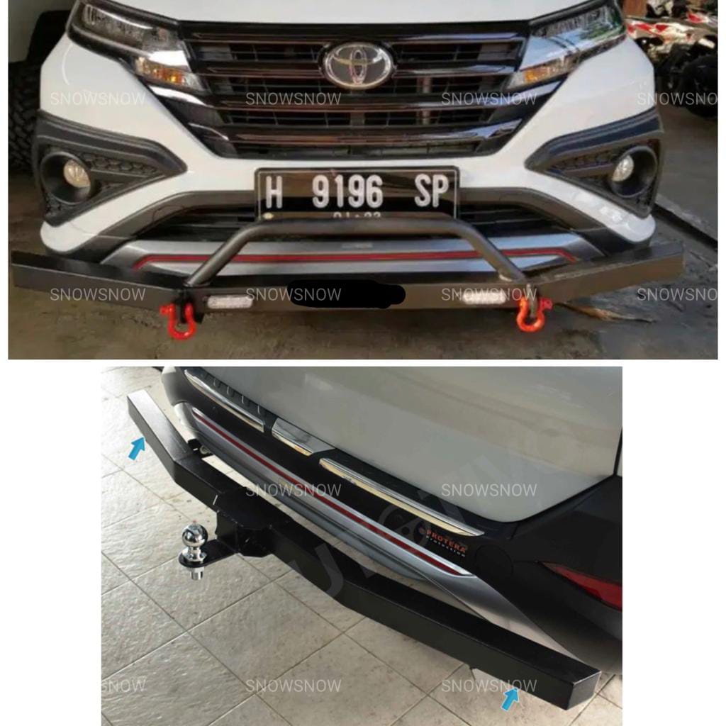 Paket Towing Depan Belakang All New Rush Terios 2018 2022 GR SPORT ARB Besi