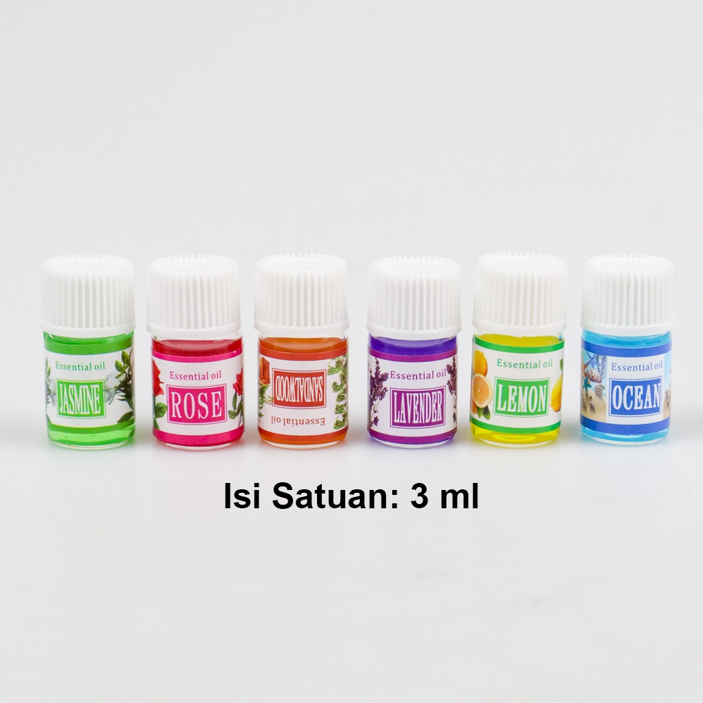 Essential Oil Aromatherapy Humidifier Fragrance Olis Diffuser Aromaterapi 6pcs