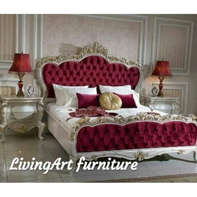 Dipan tidur mewah || ranjang tidur modern