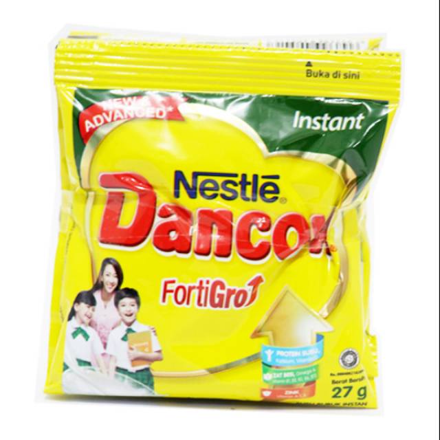 

DANCOW FORTIGRO 27gram x 5's - Dancow Coklat Putih Susu Bubuk Instan