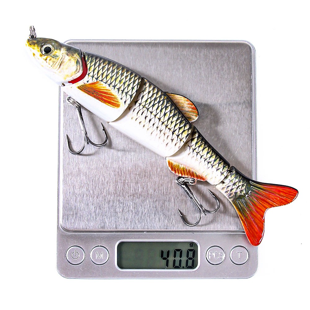 Hengjia 1pc Umpan Pancing Ikan Minnow Imitasi 15.5cm / 41g Bahan Plastik