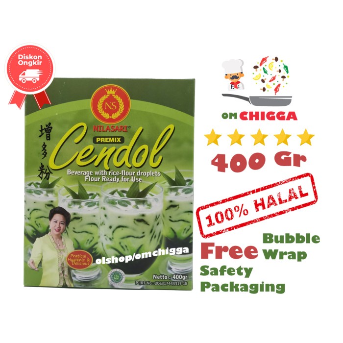 

MURAH NILASARI CENDOL 400 GR || TEPUNG BUMBU INSTAN