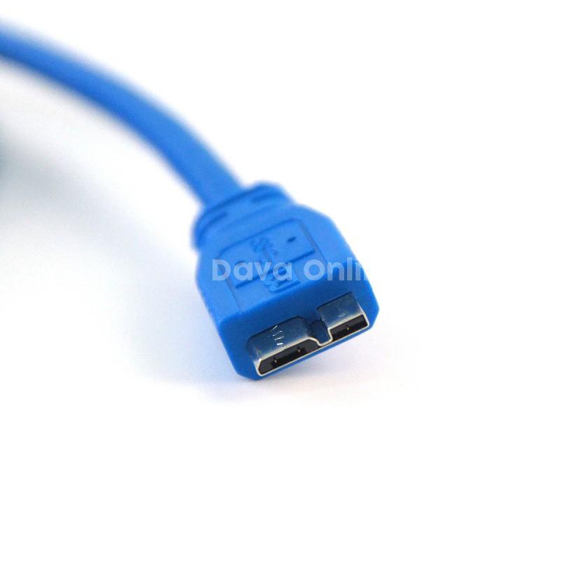 KABEL USB 3.0 MURAH PANJANG 1.5 METER VARIASI WARNA BIRU-KABEL DATA USB UKURAN 3.0 MURAH HQ AWET - TEKNO KITA