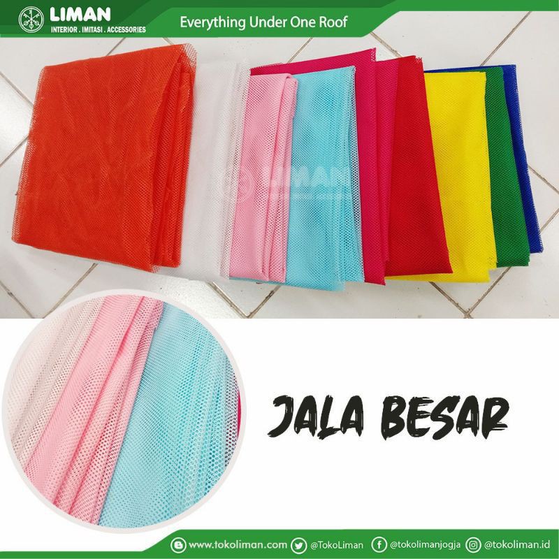 JALA BESAR/ KAIN JALA/ BAHAN KAIN JARING