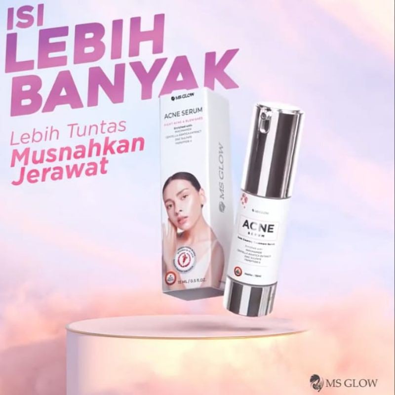 Ms Glow Serum Acne | Acne Serum Ms Glow | Serum Jerawat