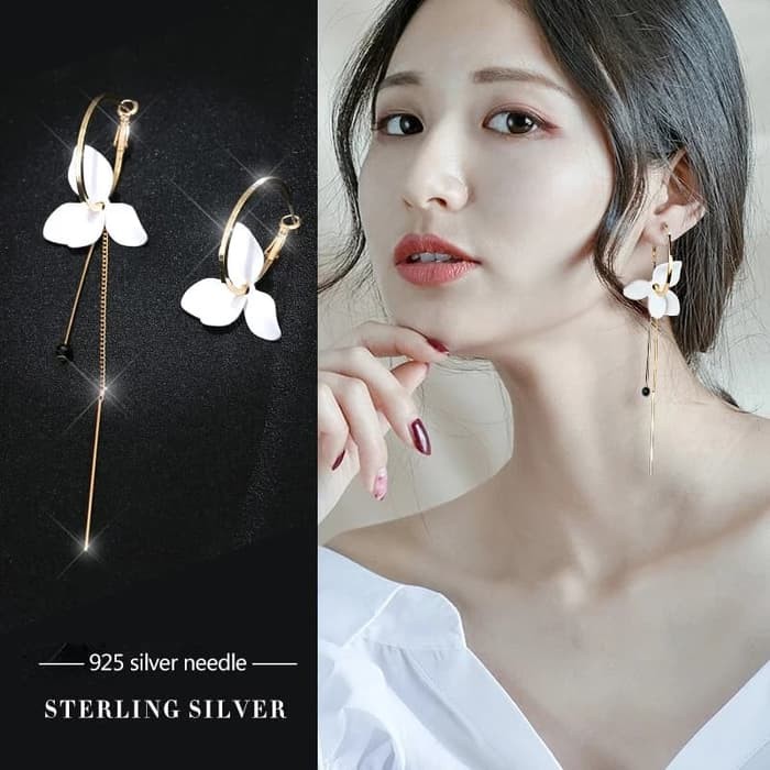 ANTING HOOP BERFARIASI CANTIK MENAWAN - Hijau Tosca