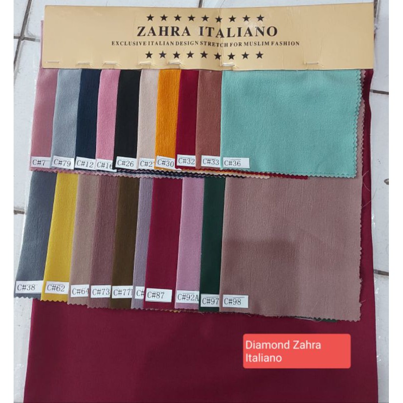KAIN DIAMOND CREPE / ITALIANO/ GEORGETTE / STRECTH