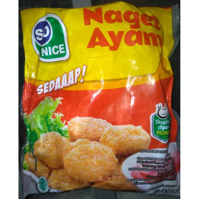 

Nugget so nice 250gr bandung