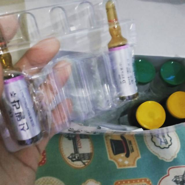 Suntik putih/ infus whitening cindella 1200mg original 100%