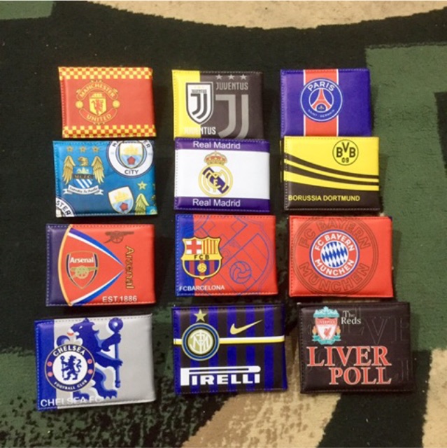 [ AHLMN] DOMPET ANAK, dengan gambar club sepak bola favorit #dompet #dompetanak #dompethadiah