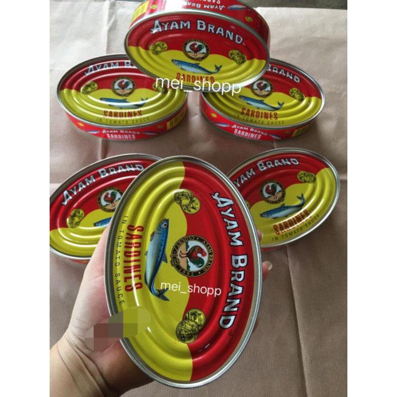 

IKAN SARDINE AYAM BRAND 425 GRAM MALAYSIA