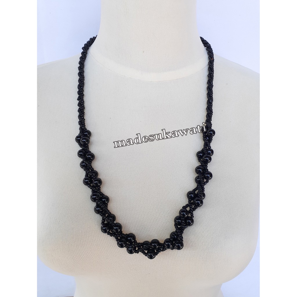 Kalung mote bola bola aksesoris bali