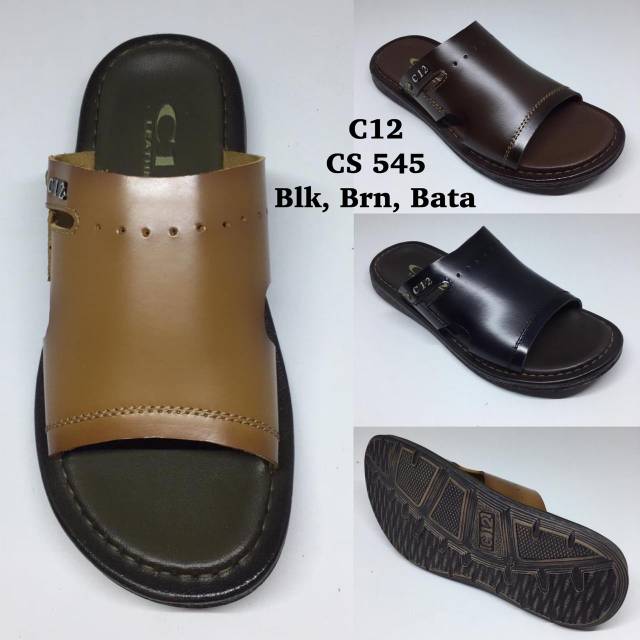 Sandal kulit pria C12 CS 545 38-42