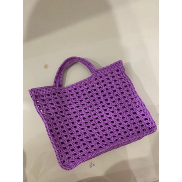 tote bag rajut