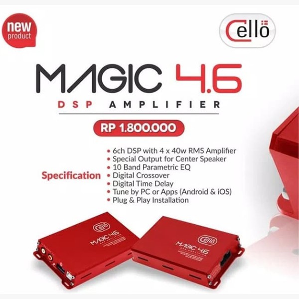 Cello magic 4.6 dsp power