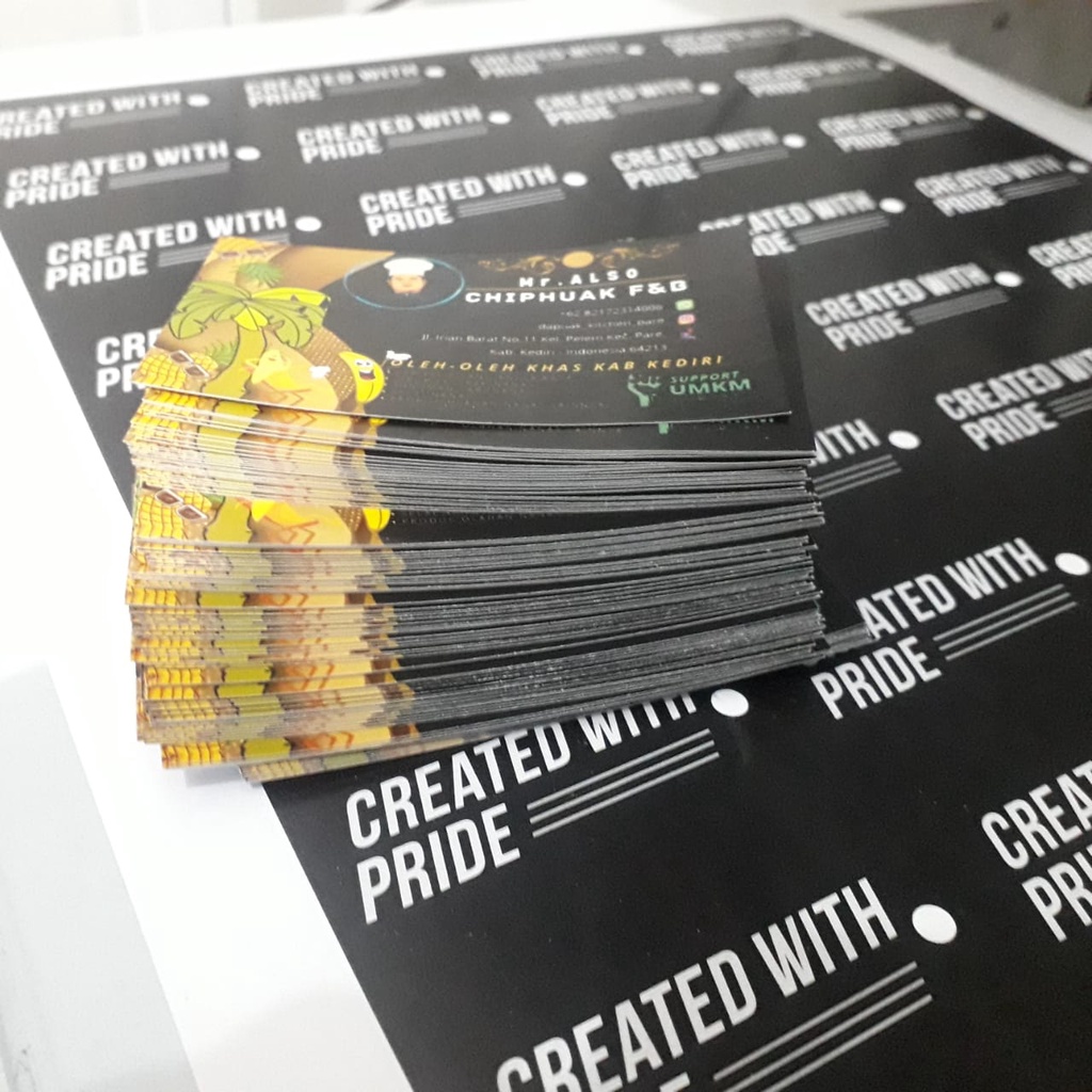 

Kartu nama/tank you card