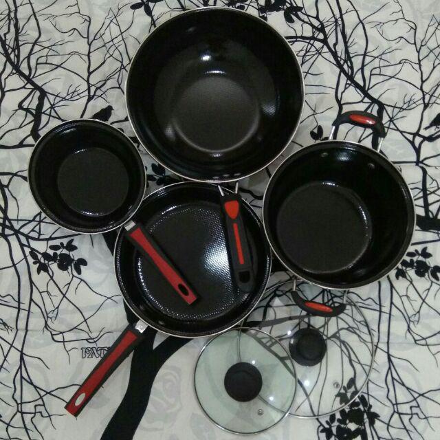Gsf Panci Set 6 Pcs Enamel Gsf1831