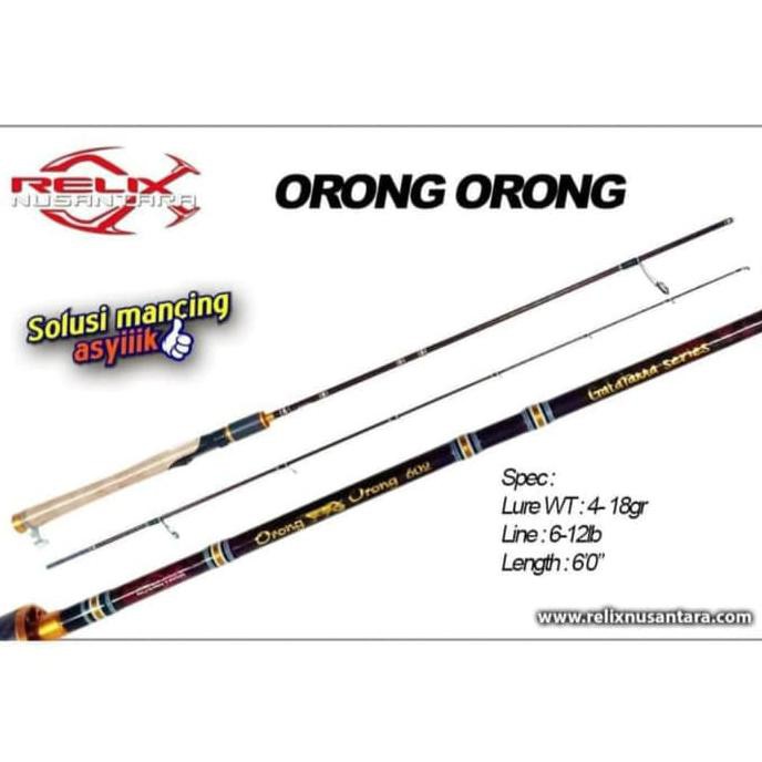 Joran Relix Nusantara Orong Orong 602 - Joran Pancing