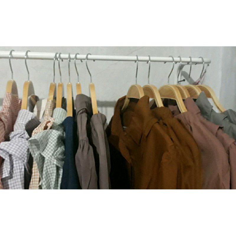 Hanger Kayu Zara PER PCS Hanger Baju Zara Gantungan Baju Kayu Zara Gantungan Kayu Zara Hanger Zara