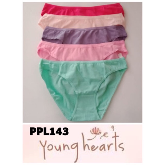 panty pack isi 5 katun younghearts