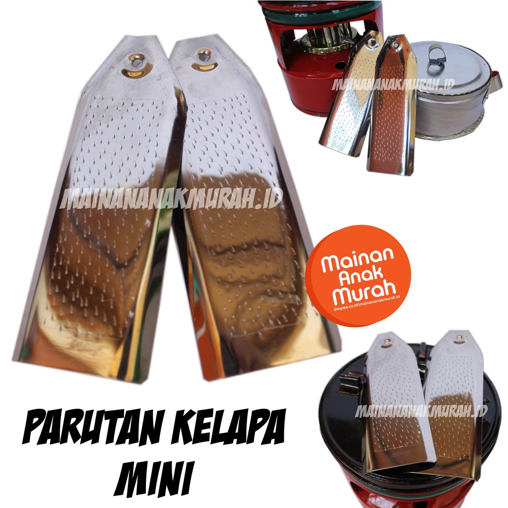 Alat Parut Kelapa Manual Mini / Parutan Kelapa Mini Kompor Mainan Mini Masak Masakan Tradisional