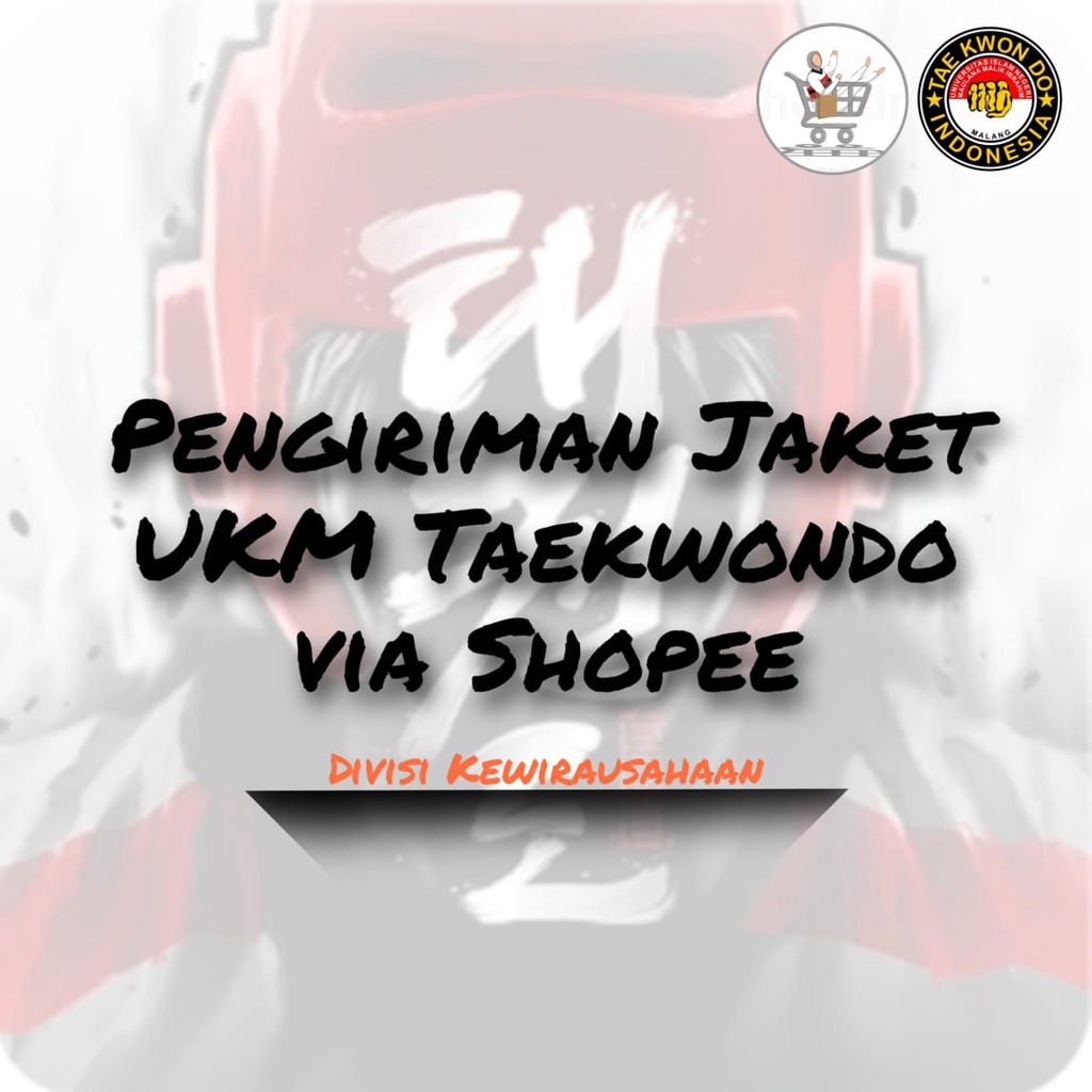 JAKET TAEKWONDO + KTA VIA SHOPEE