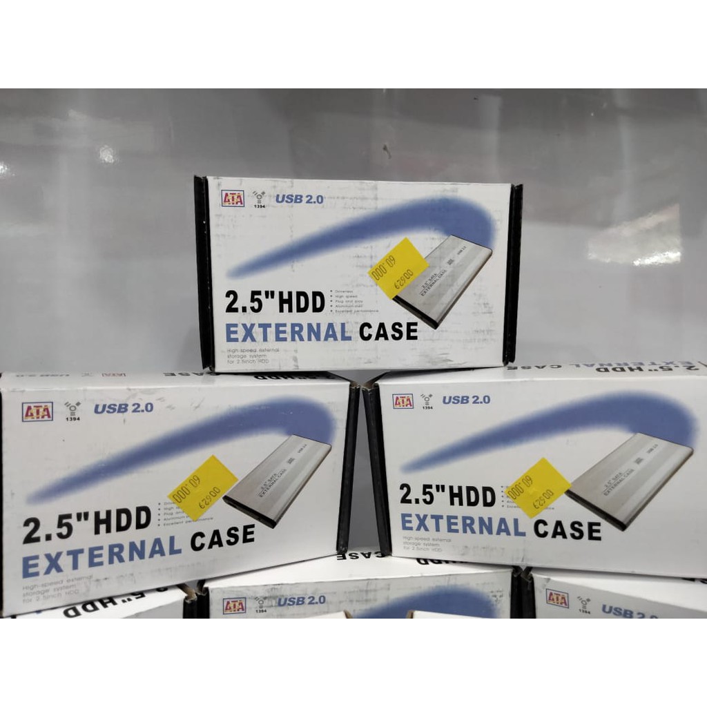 EXTERNAL CASE HDD 2.5&quot; SATA / CASING HARDDISK 2.5 INCH / HDD ENCLOSURE