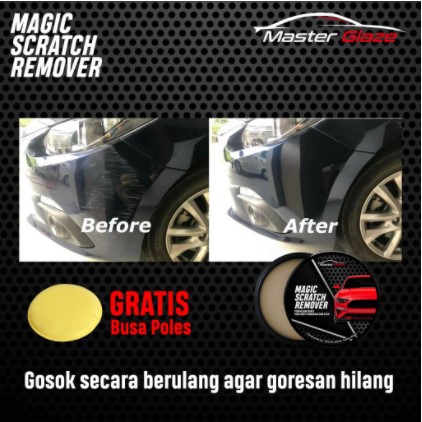 Compound Mobil Penghilang Baret Goresan Cat Body Mobil Motor Sepeda Helm Pengkilap Body Kompon Poles