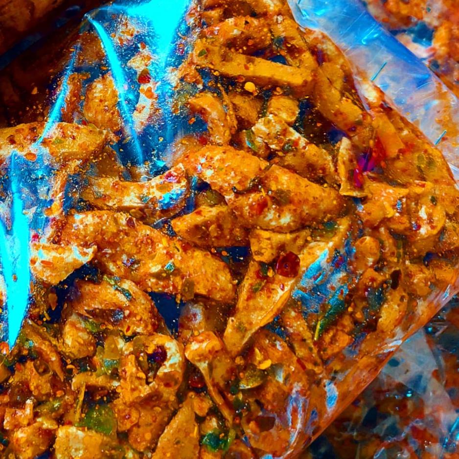 

✔️FLA⚡H⚡ALE✔️BASRENG REMPAH PEDAS DAUN JERUK KHAS BANDUNG 500 GRAM