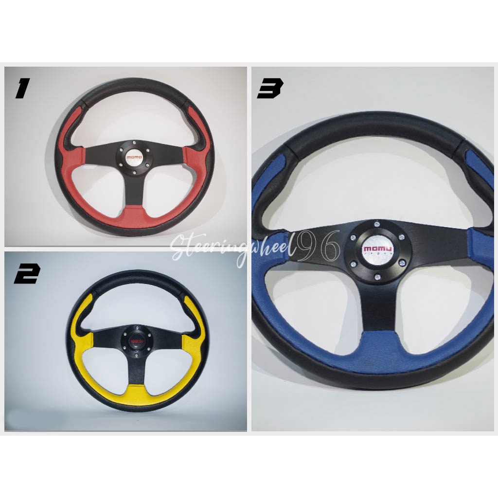 Setir variasi / setir mobil / stir / setir racing / setir 14 inch