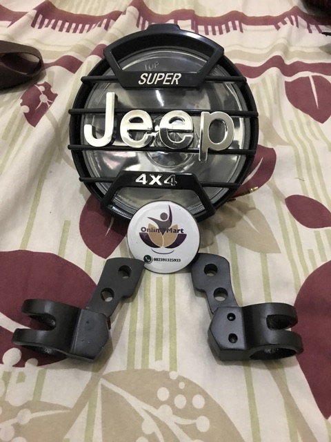 Lampu jeep variasi breket cicin