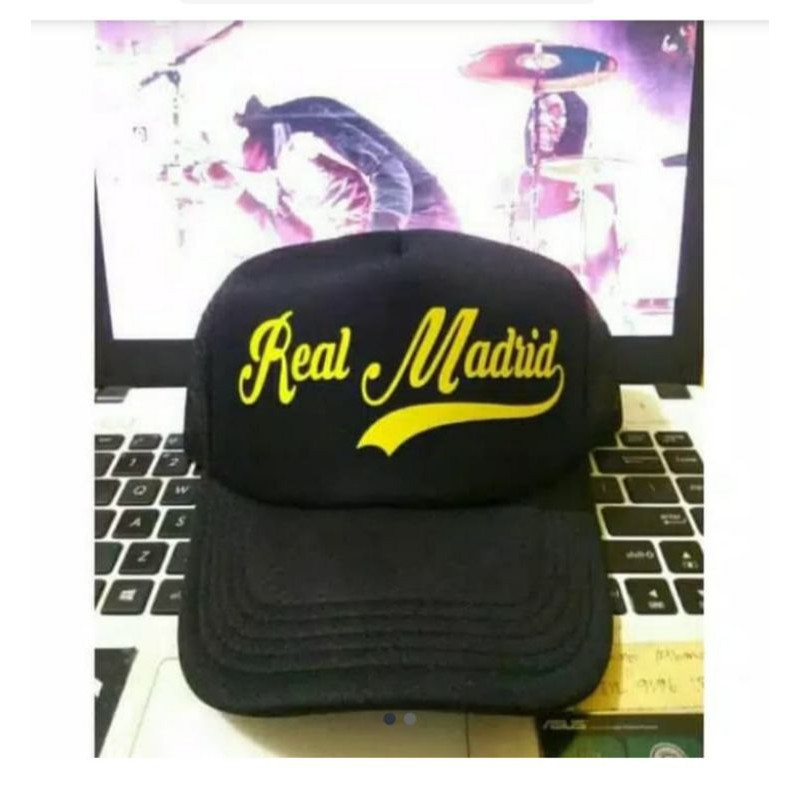 TOPI TRUCKER TOPI REAL MADRID