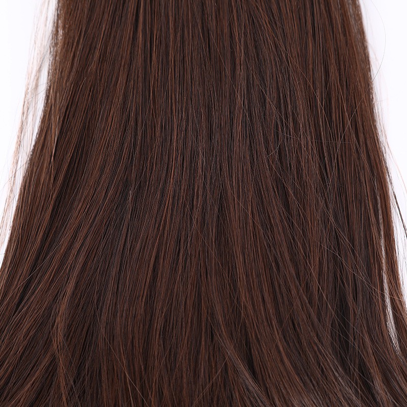 PBW PBC ponytail hair extension pita bow wavy curly kunciran ikat ekor kuda rambut palsu panjang
