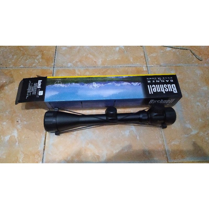 Teleskop Bushnell 3-9x40 EG lampu