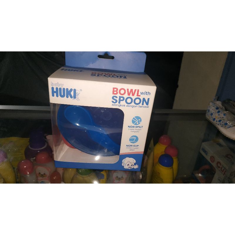 HUKI BOWL WITH SPOON /MANGKOK BAYI (C1F002)