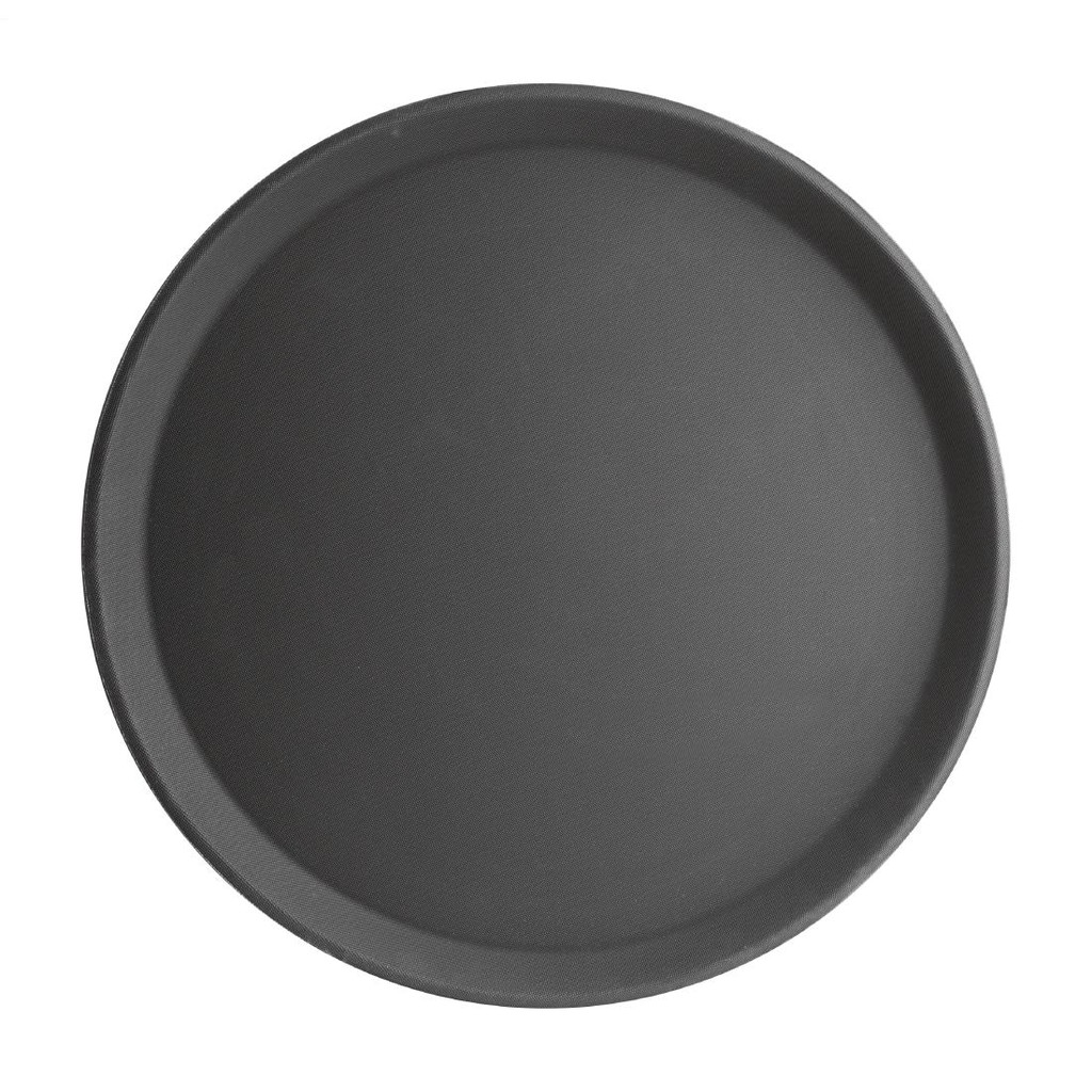 Tray / Nampan / Baki anti slip Bulat 14 inch / 35 cm
