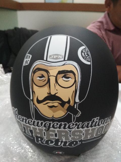 Helm Bogo JPN Retro Klasik New Generation Brotherhood 