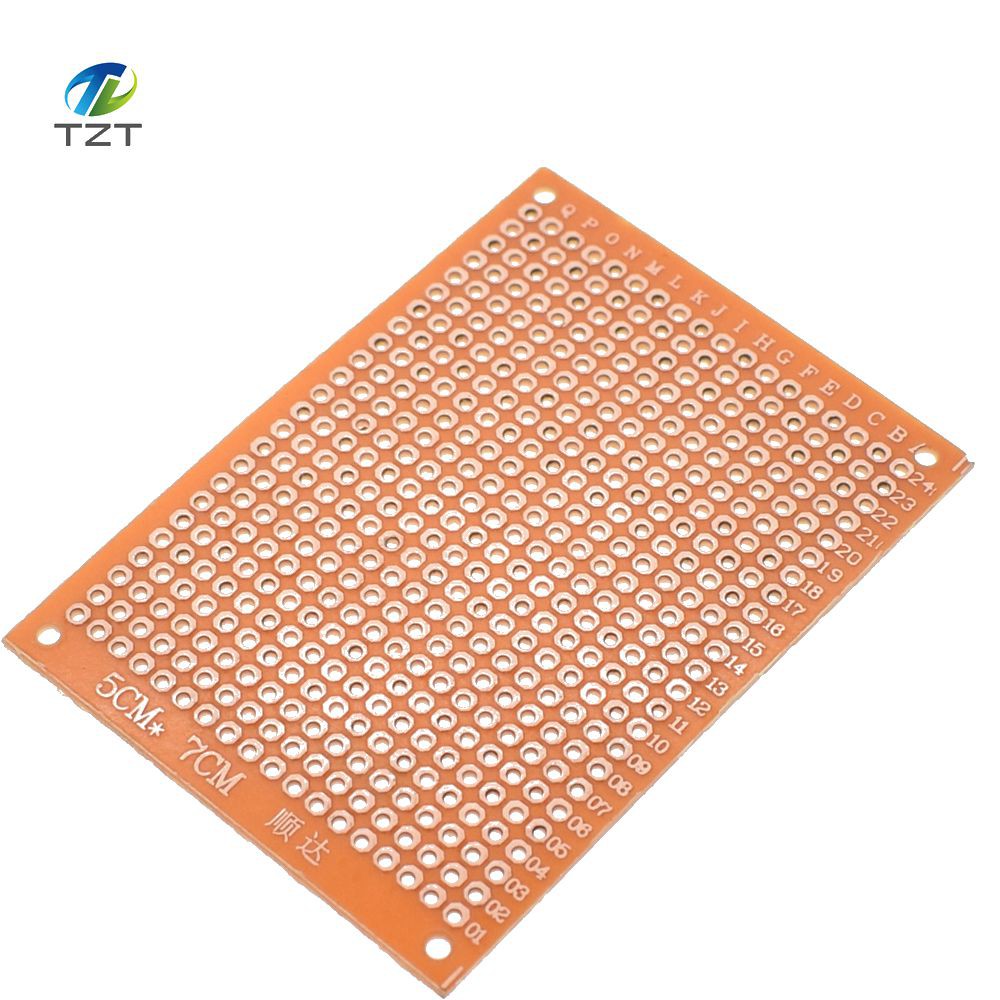 PCB Lubang 5x7cm Fiber Matrix Circuit Board