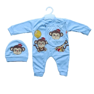 Set Hanger Baju  Kodok  Panjang Jumper Tutup  Kaki  Sleepsuit 